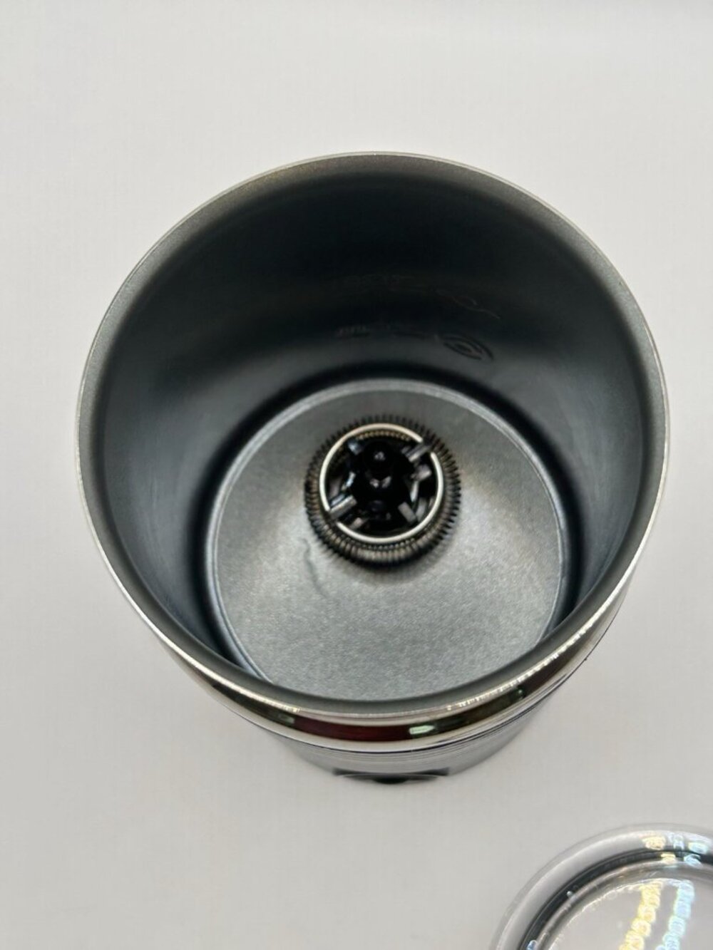 NESPRESSO Aeroccino 3 Milk Frother Model 3694 Black w/ Base Whisk and Lid - Picture 9 of 16